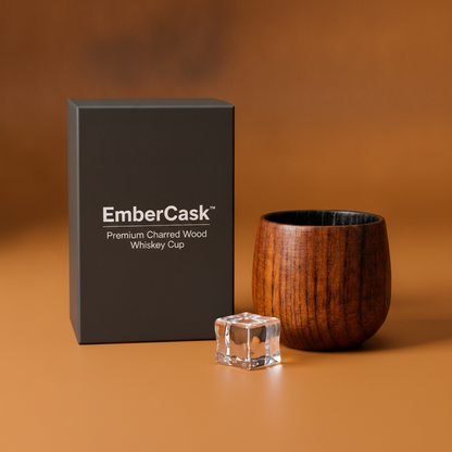 EmberCask™ Premium Charred Wood Whiskey Cup