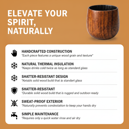 EmberCask™ Premium Charred Wood Whiskey Cup
